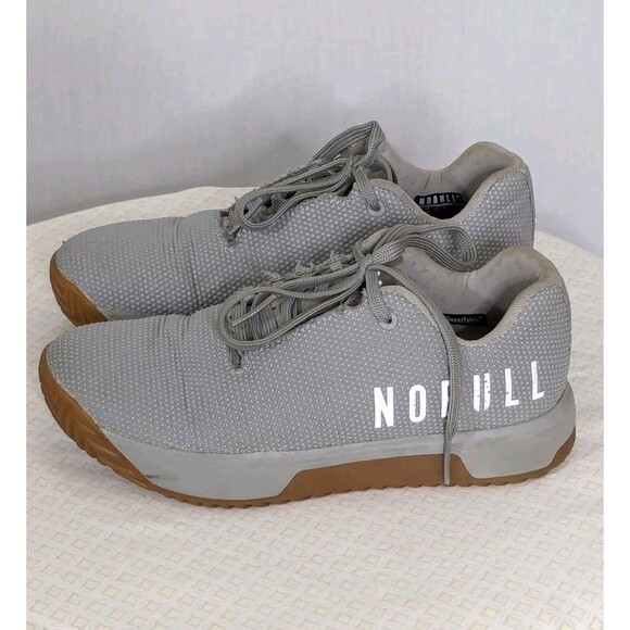 No Bull Sz 7 Outwork Edge Impact Sneakers  Arctic Gum Gray Shoes Women's Workout - Picture 1 of 14